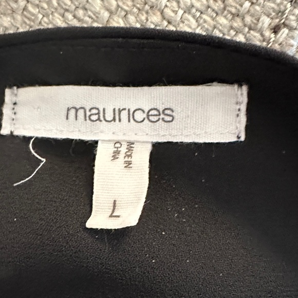 Maurices Black Camisole with Glittering Trim - Picture 2 of 4